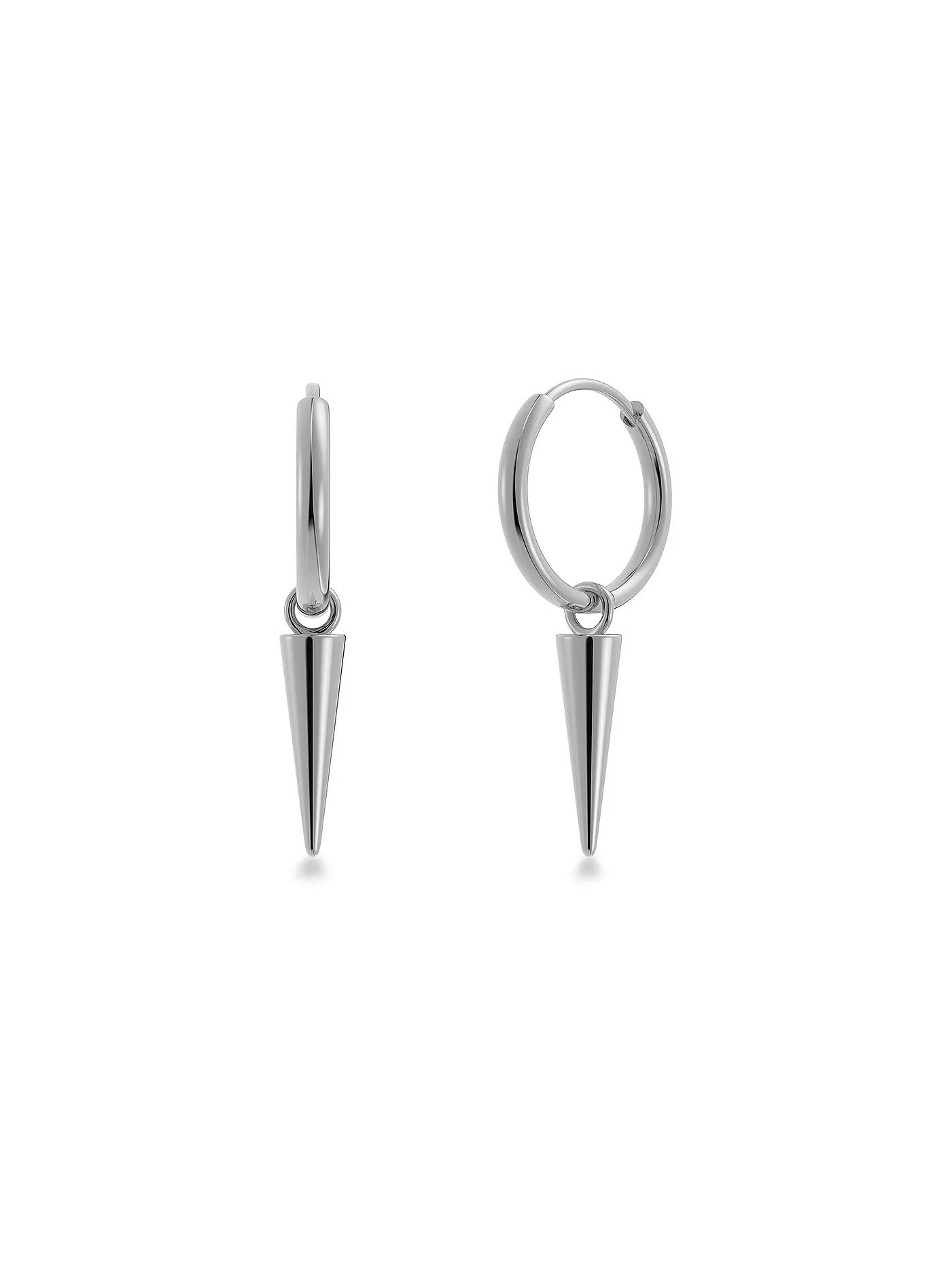 EDBLAD | Ohrringe PEAK HOOPS Gold | silber